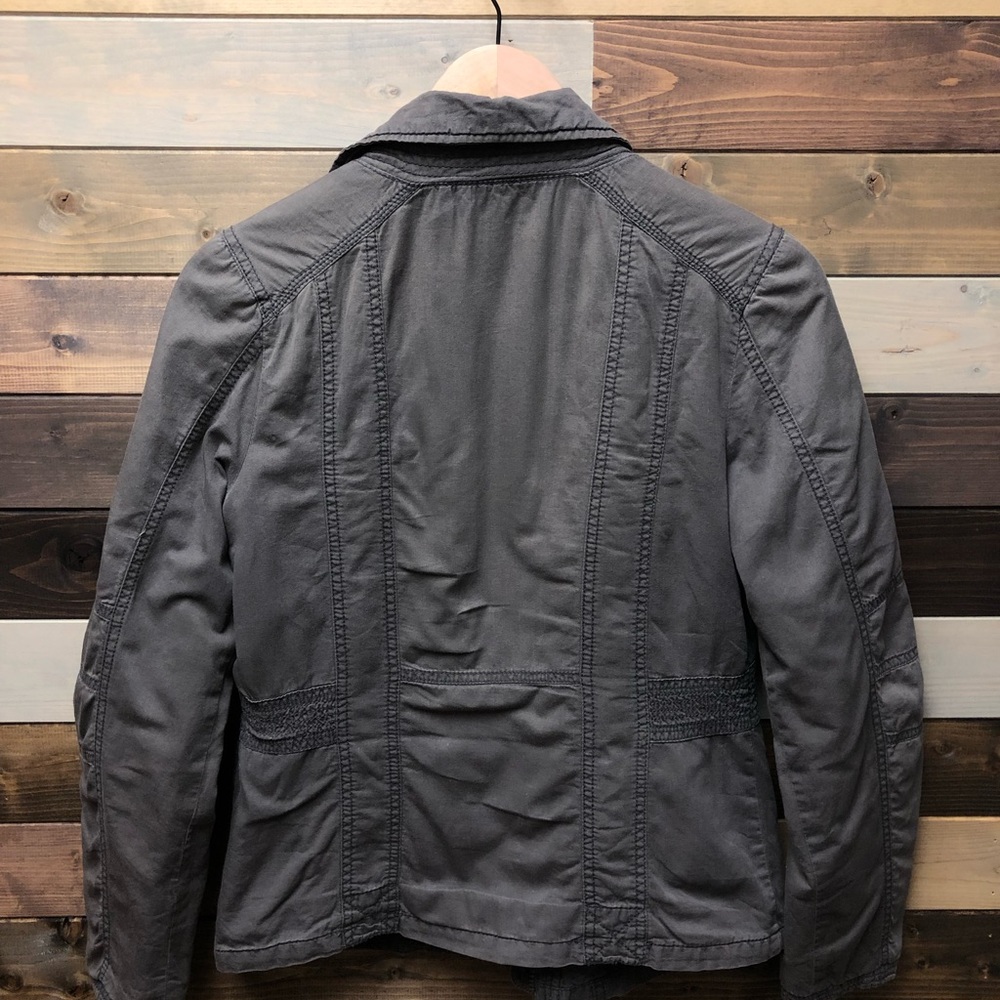 Utility Jacket Military Style Grey - Picture 6 of 6